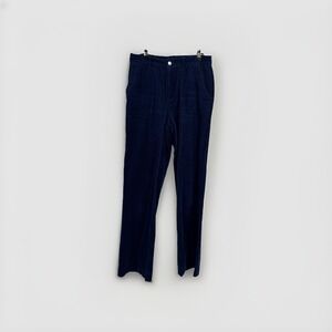 A.P.C. Rue Madame Corduroy Pants Women's Size 4/6 US 28 EU Blue French Designer